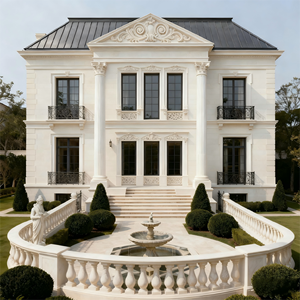 Immeuble d'<span class=keywords><strong>appartements</strong></span> moderne de deux étages de style européen Maisons préfabriquées élégantes à structure en acier légère pour les hôtels à usage extérieur - Product Image 3