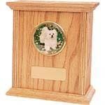 Urnas de cremación de madera hechas a mano de estilo americano de alta calidad para cenizas de gatos y perros para funerales de mascotas, urnas funerarias al por mayor