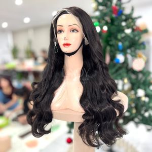 Peluca de Cabello Humano Vietnamita 100% Natural de Alta Calidad, Pelucas con Frente de Encaje, Cabello Ondulado - Product Image 3