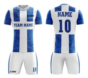 เครื่องแบบสโมสรถักนิตติ้งสำหรับผู้ชายเสื้อฟุตบอลแห้งเร็วแบบลำลองพิมพ์ซับลิเมชันเต็มตัว - Product Image 6