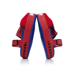 High density boxing focus mitts <b>hand</b> pads curved target for punch training reaction <b>drills</b> fitness coaching gym pair - Product Image 2