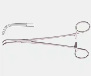 Lahey Trachea Forceps Steel Manual Clamp-<b>the</b> <b>Basis</b> <b>Surgical</b> <b>Instruments</b> CE Certified Class I ISO13485 SR#15343 <b>Instruments</b> - Product Image 3