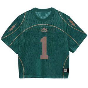 Camiseta de Entrenamiento de Fútbol Verde, Transpirable, de Malla, con Logotipo Personalizado, Ropa Deportiva de Equipo, Fábrica OEM - Product Image 1