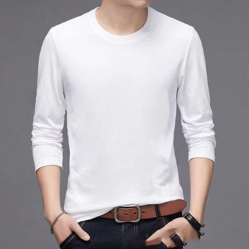 [Single piece] Long sleeve pure-pure white