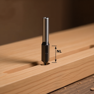 Fraise à rainurer Festool HW S8 à pointe en carbure - Product Image 3