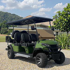 Voiture de golf électrique robuste 6 places avec système au lithium 48V |   Vitesse maximale de 70 km/h, autonomie de 50 à 70 km pour les opérations hôtelières - Product Image 6