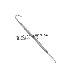 Instruments dentaires Satinsky manuels en acier inoxydable AISI 420 pour la pose de couronnes Miller - Product Image 5