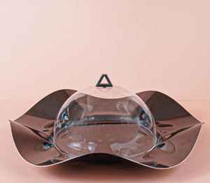 Plateau rond en bois pour pain aux fruits et fromage planche de service en bois de qualité supérieure faite à la main avec finition rustique naturelle - Product Image 6