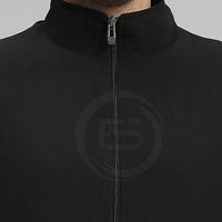 Chaqueta Deportiva de Invierno Personalizada con Cuello Alto y Logotipo Frontal, de Alta Calidad, Secado Rápido y Transpirable para Hombre, Talla Adulto
