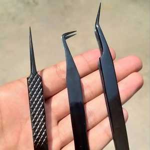 ชุดแหนบต่อขนตาสแตนเลสสีดำ 7 ชิ้น คุณภาพพรีเมียม โดย ZACHARY INDUSTRIES - Product Image 1