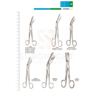 Tijeras de vendaje Enfermera Práctica Tijeras médicas Enfermera por Surgiright Instruments - Product Image 2