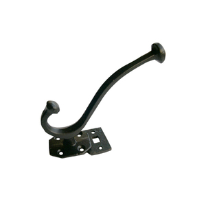 Simple Design Wall Mounted <b>Hook</b> Black Color Super Selling Finest Quality Iron Coat <b>Hook</b> Use for Office Handcrafted One Piece - Product Image 3