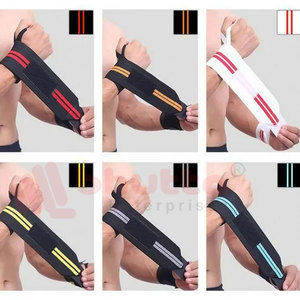 Muñequeras transpirables de diseño personalizado, correas para ajuste de levantamiento de pesas, aptas para el verano, superventas, muñequera personalizada - Product Image 5