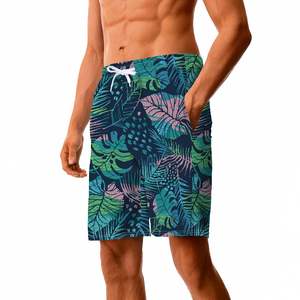 กางเกงขาสั้นผู้ชายลายพิมพ์แบบ Heat-Transfer สำหรับฤดูร้อน คุณภาพสูง เป็นมิตรกับสิ่งแวดล้อม ระบายอากาศได้ดี สไตล์สตรีท - Product Image 6