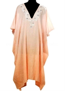 Vestido caftán bordado 2025 estilo de verano caftán para mujer ropa de playa caftán - Product Image 2