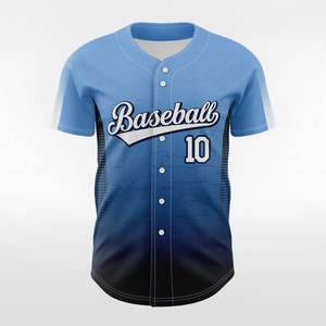 Maillot de baseball unisexe personnalisable de haute qualité, grande taille, sublimation américaine, respirant pour le baseball et le softball - Product Image 1