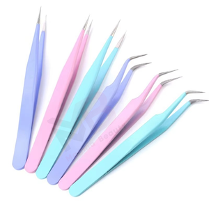 Pinzas Profesionales para Pestañas de Acero Inoxidable, Antiestáticas, Punta Fina, Logotipo Personalizado, Magma Beauty, Gran Venta 2026 - Product Image 3