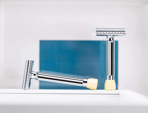 Maquinilla de Afeitar de Seguridad Kaamir Instruments Premium para Hombre, Mango de Acero Inoxidable, Cuchilla Única de Acero Inoxidable para Cara y Cuerpo - Product Image 6