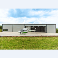 Conception de usine leader en Chine : Hangar pour avions avec structure en acier (poutres en H Q355B) et résistance sismique