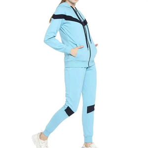 Ensemble de survêtement à capuche pour femme, taille et couleur personnalisées, qualité supérieure, vente en gros 2026, imprimé écologique, fermeture éclair intégrale - Product Image 3