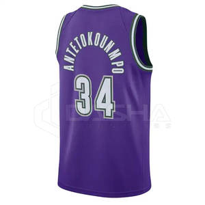 Vente en gros de maillot de basket-ball de haute qualité avec logo personnalisé respirant par sublimation pour la vente en ligne - Product Image 4