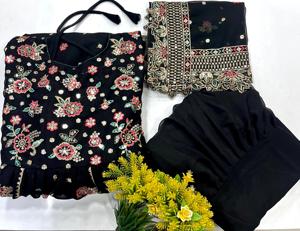 ชุด anarkali ผ้าไหมปักลายฤดูร้อนสำหรับผู้หญิงชุด Rayon flared kurta PANT dupatta ชุดสไตล์ปากีสถานสำหรับปาร์ตี้ - Product Image 6