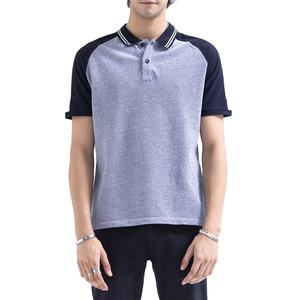 Camiseta de Hombre de Primera Calidad, Mezcla de Poliéster/Algodón, Color Personalizado, Precio Bajo, Transpirable, de Secado Rápido, Tejido de Punto para la Temporada de Verano - Product Image 1