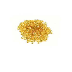 Zafiro Amarillo Nigeriano Natural Sin Tratar, Corte Brillante de 2 mm, Calibrado, Color Peridoto, VVS, Combinado con Alejandrita y Aguamarina - Product Image 5