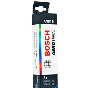 Balais d'<span class=keywords><strong>essuie</strong></span>-glace <span class=keywords><strong>Bosch</strong></span> 26 pouces/19 pouces pour Audi A3 OE No. <span class=keywords><strong>Essuie</strong></span>-<span class=keywords><strong>glaces</strong></span> plats Aero 8Y1998002 339701400H - Product Image 1