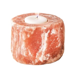 หิมาลายันที่ใส่เทียนหอมรูปดวงตา1กก. ที่ใส่เกลือแบบเดี่ยวที่ใส่เทียนชาแบบมีไฟ - Product Image 1