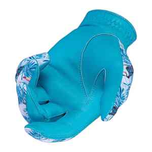 Durable 2025 prix de gros hommes couleur bleue gants de golf meilleure vente main gauche Cabretta cuir gants de golf durables bas prix - Product Image 4