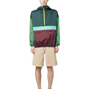 Veste coupe-vent en nylon froissé de haute qualité, pull personnalisé léger, patchwork coloré, vêtements de sport, poignets élastiques, veste d'été - Product Image 3