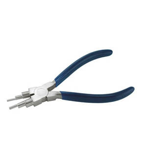 Pince à bijoux en acier inoxydable pour la fabrication de bijoux, outil de précision pour le travail du fil MANAN INSTRUMENTS MI-BMP-1504 - Product Image 1