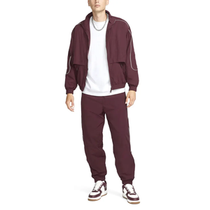 Conjunto Deportivo Ligero de Invierno con Capucha, Cortavientos Informal, para Hombre, Dos Piezas, para Correr al Aire Libre, Trotar, Ropa Deportiva Impermeable - Product Image 1