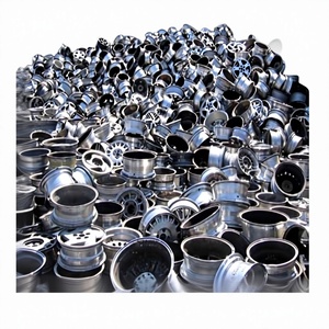 Jantes de voiture d'occasion en aluminium argenté à rayons multiples, modèle 45672, 99 % recyclables pour le recyclage et le commerce de pièces automobiles - Product Image 5