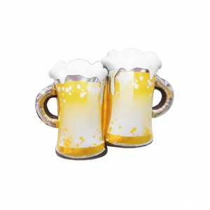 Chopes à bière gonflables Party Love Balloon 92 cm – Décorations de fête - Product Image 2