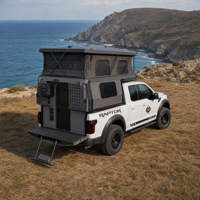 Camper amovible pour pick-up, avec cuisine, salle de bain et douche, 4x4 tout-terrain, pour camping-car, caravane