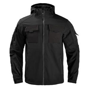 2025 Trending Winter Hunting Polar Fleece Jacket Warm Softshell para hombres Canvas High Street Style al por mayor - Product Image 1