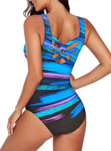 Maillot de bain bikini pour femmes de qualité supérieure, confortable, imperméable, imprimé animal, écologique, grande taille, faible MOQ pour adultes - Product Image 3