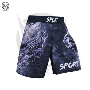 Shorts de boxe MMA personnalisés, meilleur fabricant, service ODM OEM, taille plus, fabriqués en usine, respirants. - Product Image 1