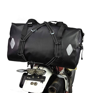 Bolsa de lona seca para motocicleta OEM, equipaje impermeable para montar en Aventura, logotipo personalizado, equipo de viaje duradero, capacidad de 55L, 66L, 77L - Product Image 5