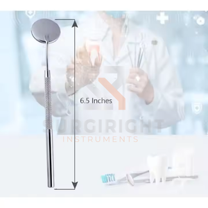 Miroir d'inspection dentaire électrique en acier inoxydable avec poignée ergonomique et 3 positions, couleur personnalisée, vente en gros - Product Image 1