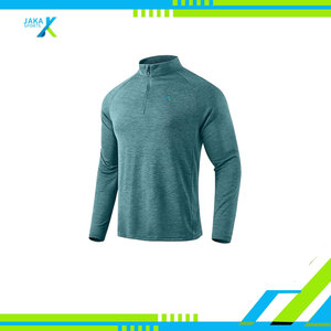 Mens Quarter Zip <b>Long</b> <b>Sleeve</b> Running Shirts Quick Dry Athletic Pullover Lightweight Workout Training Gym Fitness <b>Golf</b> <b>Tops</b> - Product Image 5