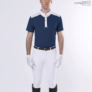 Lightweight Men’s Riding Shirt for Horse Training Outdoor Sports and Casual Equestrian Style - Product Image 2