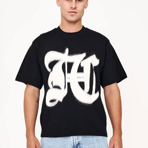 T-shirts personnalisés pour hommes, imprimés, 100% coton, respirants, de haute qualité, tissu en toile épaisse, manches courtes, coupe classique - Product Image 1