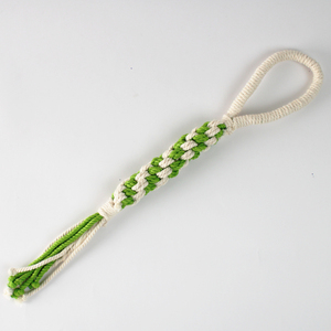 Jouet de traction en coton avec poignée ergonomique pour chiens, conçu pour l'entraînement au tirage, corde durable fabriquée au Vietnam - Product Image 4