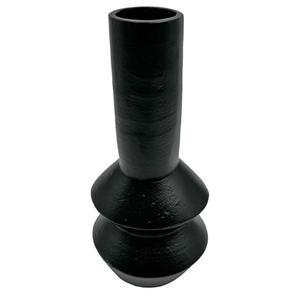 Jarrón de flores negro de Pilar Simple, accesorios de decoración Interior para el hogar, jarrones de flores de plantas artificiales decorativas, maceta de mesa - Product Image 6