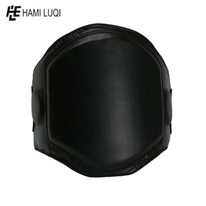 Protector de pecho de cuero de nivel profesional para boxeo Muay Thai Karate Training Protección de competición duradera - Product Image 4