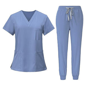 Qualité supérieure Médecin Scrubs Uniformes Ensembles Meilleure Vente Unisexe 4-Way Stretch Athletic Fit Uniforme quantité minimale de commande Bas - Product Image 2