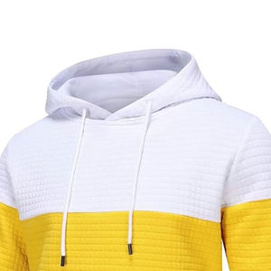 เสื้อฮู้ดและชุดวอร์มกันยับแบบถักสั่งทำพิเศษสำหรับผู้ชาย สีเขียว ชุดเสื้อฮู้ดและกางเกงวอร์ม - Product Image 5